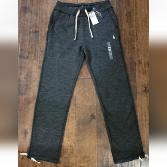 NWT Men's Ralph Lauren Polo Fleece Drawstring Cuff Sweatpants - Picture 4 of 13